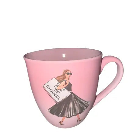 Chanel Shopping Lady Mug